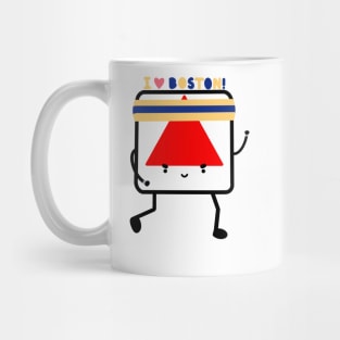 Cute Boston Citgo Sign Running Mug